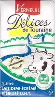 Dlices De Touraine, Lait Demi-crm Strilis UHT Report Card