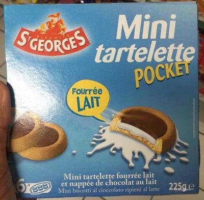Mini Tartelette Pocket Fourre Lait