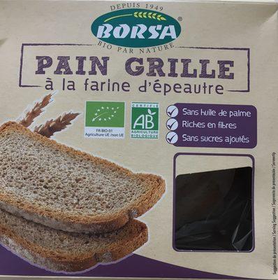 Pain Grill  La Farine D'peautre