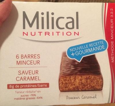 Barres Minceur Saveur Caramel