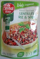 Petit Cuisin Lentilles Riz & Soja Bio Report Card