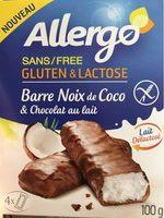 Barre Noix De Coco Et Chocolat Au Lait Report Card