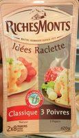 Ides Raclette Classique-3 Poivres (26 % M.G.) Report Card