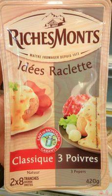 Ides Raclette Classique-3 Poivres (26 % M.G.)
