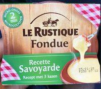 Fondue, Recette Savoyarde Report Card