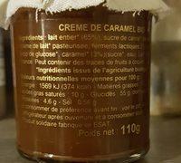 Crme De Caramel Ingredients