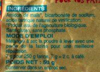 Poudre  Lever Ingredients