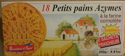 18 Petits Pains Azymes