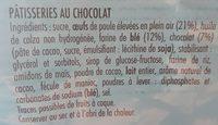 Tam Tam Tout Choco Ingredients