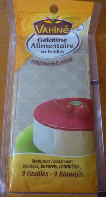 Glatine Alimentaire En Feuilles