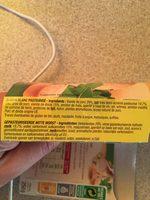 Boudin Blanc Nature Ingredients