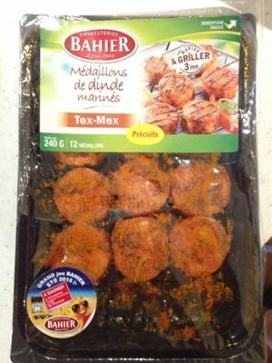 Mdaillons De Dinde Marins Tex-Mex Prcuits