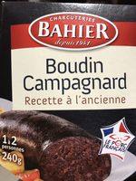 Bahier Boudin Noir  L'ancienne Report Card