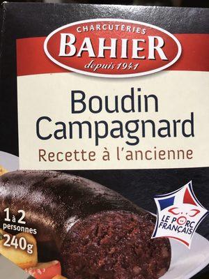 Bahier Boudin Noir  L'ancienne