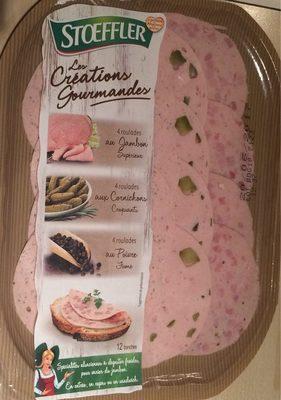 Les Creations Gourmandes Poivre, Jambon Et Cornichon 12 Trs