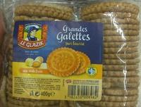 Grandes Galettes Pur Beurre Aux Oeufs Frais Report Card