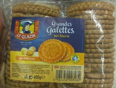 Grandes Galettes Pur Beurre Aux Oeufs Frais