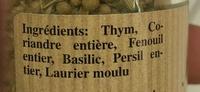 Spcial Court Bouillon Ingredients