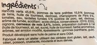 La Pole  La Prigourdine Ingredients