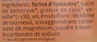 Gaufrettes  L'peautre &  La Vanille Bio ? 125G ? Pural Ingredients