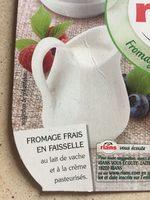 Fromages Frais En Faisselles 4x100g + 2x100g Gratuits Ingredients