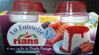 Faisselle Et Coulis De Fruit Rouge 0% Report Card