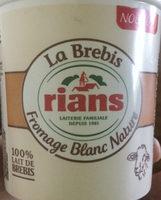 La Brebis - Fromage Blanc Nature Report Card