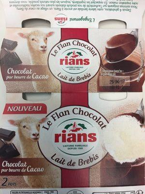 Le Flan Chocolat Lait De Brebis