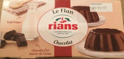 Le Flan Au Chocolat