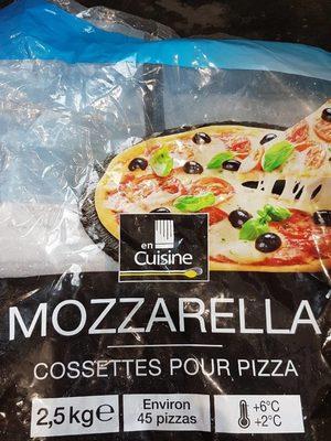 Mozzarella - Cossettes Pour Pizza