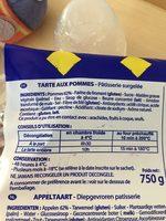 750G 10 Parts Tarte Aux Pommes Pasquier Ingredients