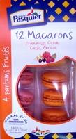12 Macarons Framboise, Citron, Cassis, Abricot Report Card