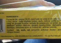 Cakes Aux Raisins Ingredients