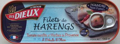 Filets De Harengs (Tomate Confite Et Herbe De Provence  L'Huile D'Olive)