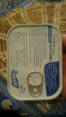 Sardines Au Naturel
