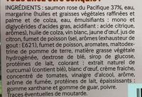 Les Tartinables (Mousse De Saumon) Ingredients