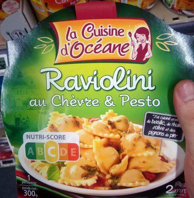 Raviolini Au Chvre & Pesto