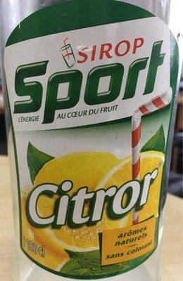 Sirop Sport Citror
