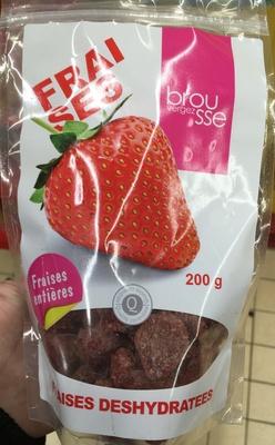 Fraises Dshydrates