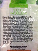 Figue Moelleuse Ingredients