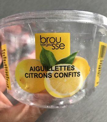 Aiguillettes Citrons Confits