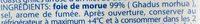 Foie De Morue Got Fum Ingredients