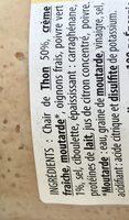 Rillettes De Thon Ingredients