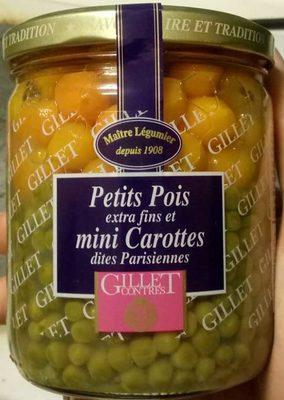 Petits Pois Extra Fins Et Mini Carottes Dites Parisiennes