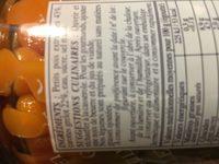 Petits Pois Extra Fins Et Mini Carottes Dites Parisiennes Ingredients