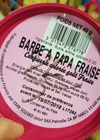 Barbe  Papa Ingredients