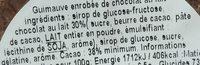 Oursons Ingredients
