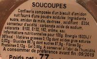 Soucoupes Ingredients