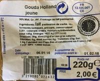 Gouda Holland Jeune Report Card