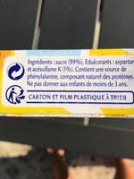 Tutti Free Ingredients